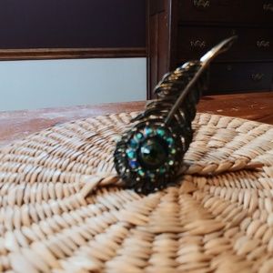 !FINAL ✂ 4/$20 Stretch Peacock Plume Ring 💍